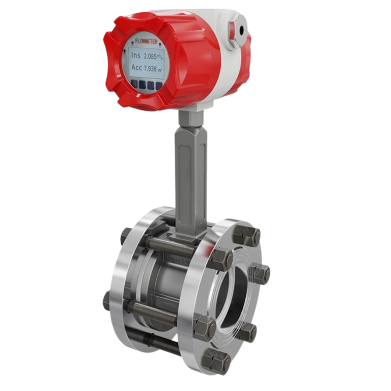 LUGB Vortex Flowmeter Wafer Installation