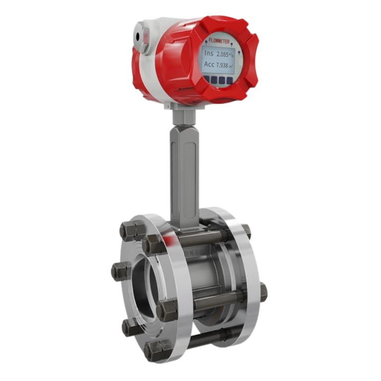 LUGB Vortex Flowmeter Wafer Installation