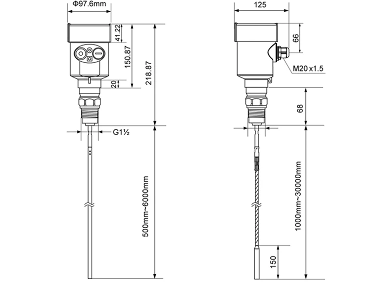 RD701 Guided Wave Radar Level Meter